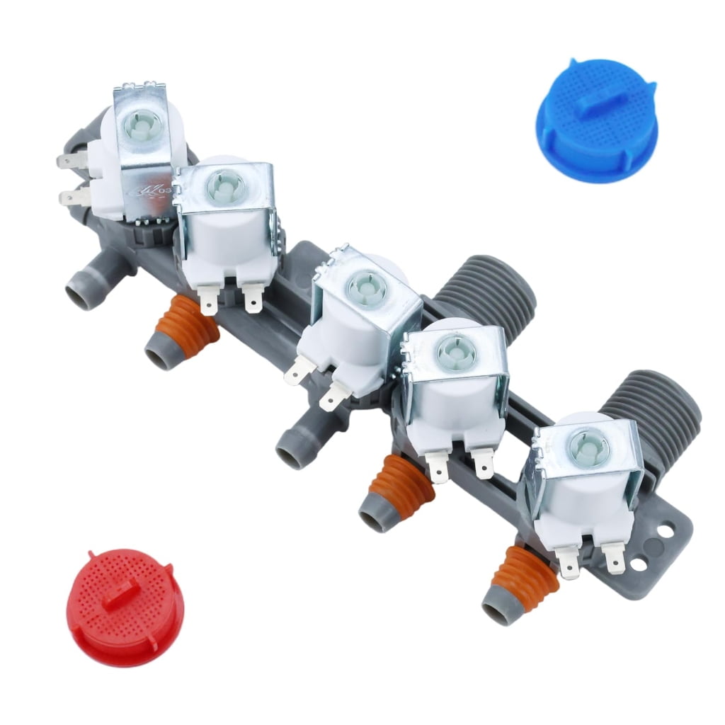 NEXAVKPR Washer Water Inlet Valves Solenoid Valves for Washing Machine Easy to Install