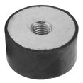 thumbnail image 4 of Amortisseur anti-vibrations en caoutchouc à filetage femelle, 4 pièces (DE30*15 M8), 4 of 4
