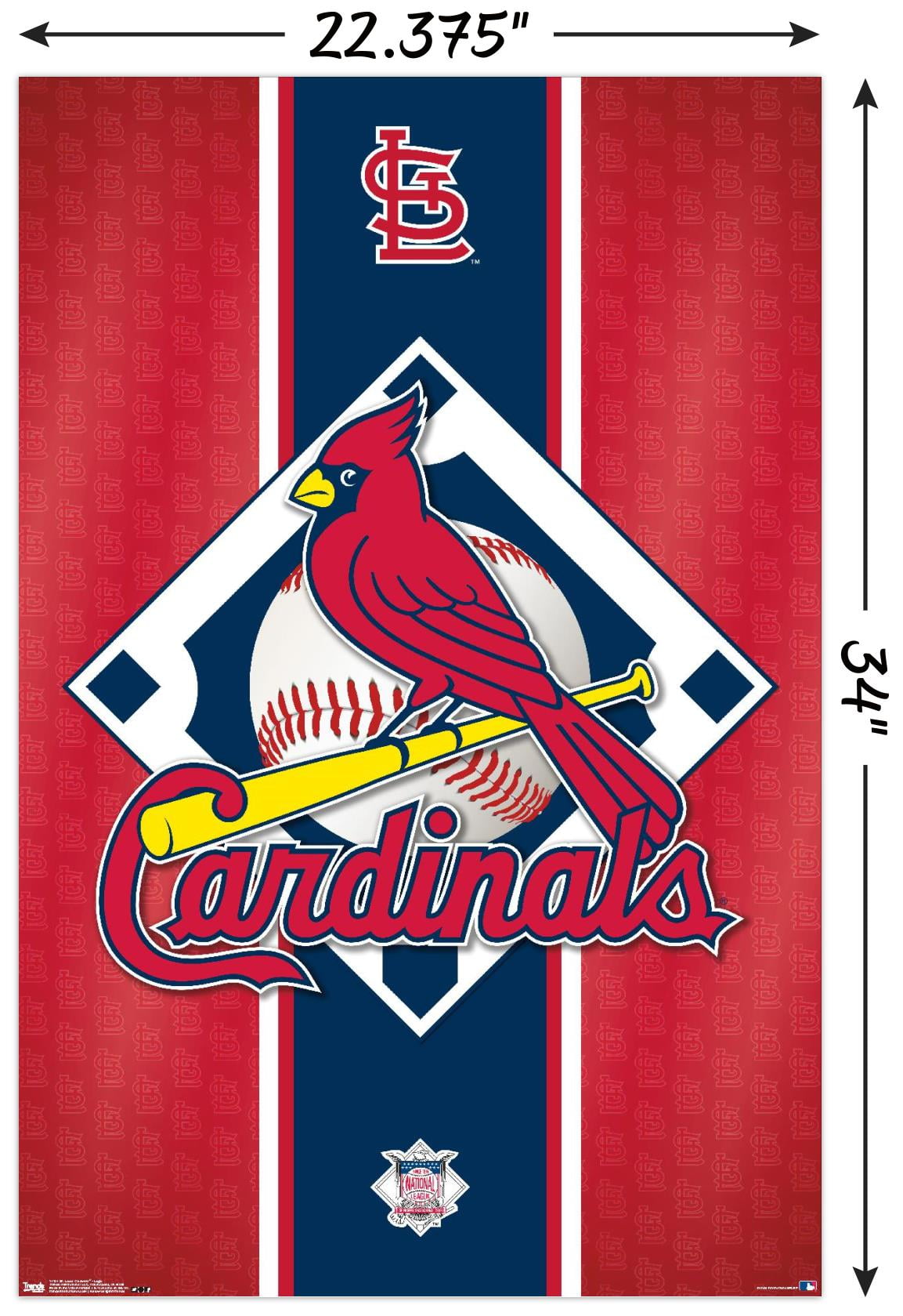 MLB St. Louis Cardinals - Yadier Molina Wall Poster, 22.375 x 34