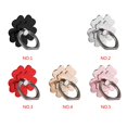 thumbnail image 4 of Seitruly Soporte Universal para anillo de dedo de teléfono con flores, accesorios portátiles para teléfono para iPhone, Huawei, soporte para anillo Teléfono y Comunicación negro, 4 of 6