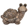 thumbnail image 1 of Plutus PBTH92188 Modern Resin Garden Turtle, Brown, 1 of 1