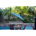 thumbnail image 3 of Jeco 6.5' x 10' Aluminum Patio Market Umbrella Tilt with Crank, 3 of 3
