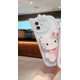thumbnail image 1 of Nuevos diseños Hello Cute Kitty 3d Cat espejo de maquillaje móvil Tpu + pc funda de teléfono para Iphone 15 14 13 12 11 Pro Max con soporte, 1 of 4