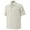 Creme, variant on Mens Barbados Textured Camp Shirt - Black - Large