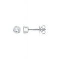 thumbnail image 2 of KATARINA Diamond Stud Earrings in 14K White Gold (1/3 cttw, G-H, I2-I3), 2 of 3
