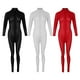 thumbnail image 5 of de Manga Larga Ajustado Elástico con Cremallera Entrepierna Abierta de Noche Bodysuit Jumpsuit , tal se describe BLESIY traje de manga larga mujer, 5 of 7