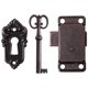 thumbnail image 1 of juego de cerraduras para gabinete, cerraduras para gabinete con llave, cerraduras para armario con llave, cerradura retro, 1 of 6