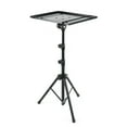 thumbnail image 6 of TOOL1SHOoo Portable Podium Tripod Mount Device Adjustable DJ Mixer Stand Up Desk Computer Stand Tray and Holder 22 to 49in, 6 of 15