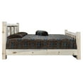 thumbnail image 4 of Homestead Collection Twin Bed w/ Laser Engraved Bear Design, Ready to Finish, 4 of 7