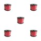 thumbnail image 2 of Naiovety Cinta roja de plástico Cinta fácil de usar y de moda para envolver regalos Cuerda de globo de iris rojo brillante Type2 NO2, 2 of 6