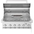 thumbnail image 3 of Spire 6-Burner Built-In Propane Gas Island Grill Head in Stainless Steel with Rear Burner, 3 of 6