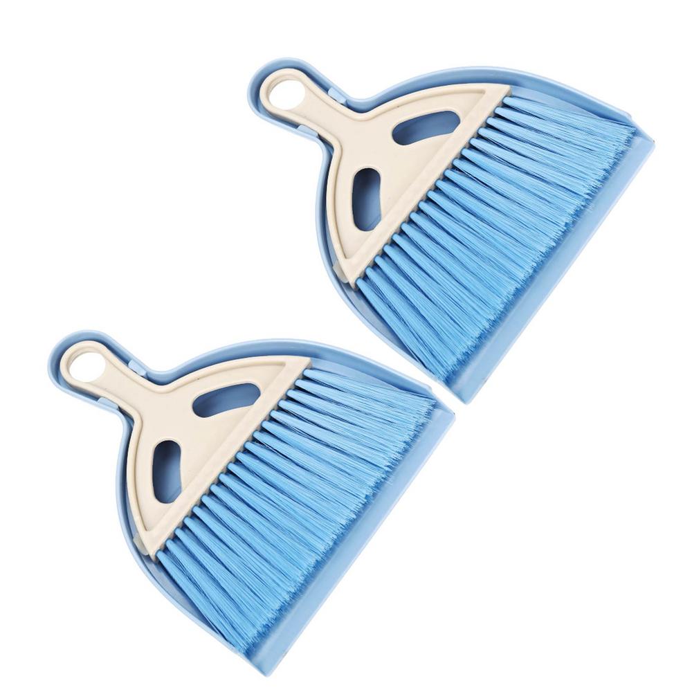 Small Dustpan and Brush Set Mini Hand Broom with Dustpan Combo Set Small Dust Pans with