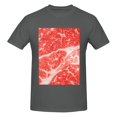 thumbnail image 4 of Bingfone Beef Steaks Men'S Loose Fit Short-Sleeve Pocket T-Shirt, 4 of 7