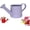 Purple, variant on Small Watering Can,Galvanized Water Can for Plants,Vintage Spray Watering Cans with Spout,for Indoor Outdoor Flowers Home Garden House Decorative & Gardening,Retro Metal Painted 1L(Pink)
