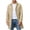 Khaki, variant on Gamivast Trench Coat for Men Lightweight Long Jacket Single Breasted Button Down Overcoat With Pockets Classic Business Windbreaker Outerwear for Fall Spring Gray XL