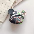 thumbnail image 5 of Compatible con Airpods Pro Case Cute, diseño de dibujos animados 3D de silicona para Airpods Pro Case para niños/niñas/adolescentes (lindo tiburón), 5 of 5