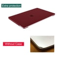 thumbnail image 2 of Mosiso Hard Shell Case For MacBook Pro 16 inch 2019 Release A2141 with Touch Bar & Touch ID , Ultra Slim Hard Case Protective Cover for New MacBook Pro 16", Marsala Red, 2 of 6