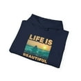 thumbnail image 4 of LIFE IS BEAUTIFUL Motivational Unisex Heavy Blend™ Hooded Sweatshirt, 4 of 4