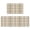 Cream Base, variant on Red Green Christmas Tartan Plaid Kitchen Rugs Set of 2, Non Slip Rubber Backing Christmas Kitchen Mats, Farmhouse Holiday Floor Runner