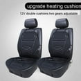 thumbnail image 4 of ZOUBAOQ Car Seat Heating Cushion Cover Winter Seat Heater Universal for Winter/Cold Days 12V Car Heated Seats Car Electric Heated Seat, 4 of 8