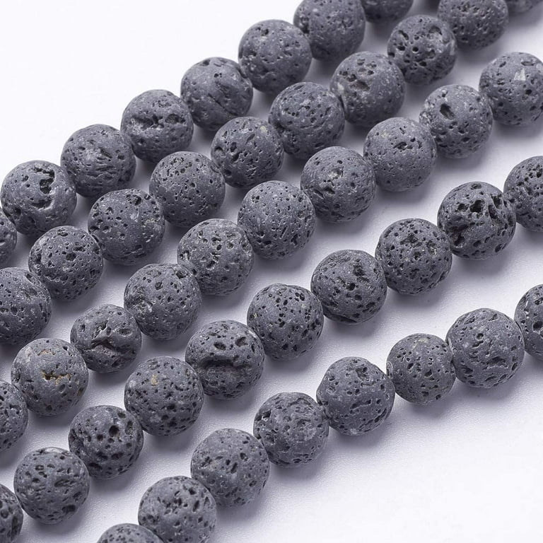 Wholesale Natural Lava Rock Beads Strands 