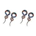 thumbnail image 1 of Jumpingount 1 Pair Ear Studs DIY Prop Jewelry Lady Glass Exquisite Present Accessories Great Ears Smooth Surface Kit No.1 2piezas Jumpingount CBP588875, 1 of 5