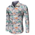 thumbnail image 5 of Camisas florales con personalidad de moda 2024 para hombres, camisas de manga larga con solapa estampadas en 3D, ropa informal vintage Y2k ajustada para mujer, 5 of 5