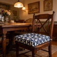 thumbnail image 5 of Taicans Bohemian Square Chair Cushion 16in Thick Tufted Seat Cushion Ethnic Print Floor Pillow Non-Slip Thickened Chair Pad for Home Decor Living Room Patio office, 5 of 6