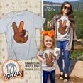 thumbnail image 2 of Tees2urdoor Peace Sign Turkey Thanksgiving T-Shirt, Youth Large, 2 of 6