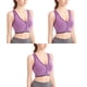 thumbnail image 1 of Qarigey 3 unids/set Sujetador deportivo listo para el gimnasio - Comodidad ligera para la mayoría de los entrenamientos intensos Sujetadores Ropa interior púrpura L, 1 of 6