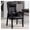 Black, variant on Leather Office Guest Chair Reception Chairs with Extra-wide Thick Seat Cushion and Padded Arms,Conference Armchair Guest Seats for Waiting Room