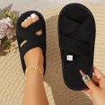 thumbnail image 6 of Willtoo Women's Cross-band Slippers 2026 All Season House Shoes for Women Indoor/Outdoor, 6 of 6