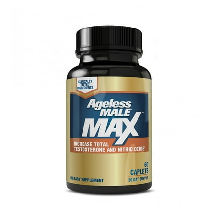 Force 60 Capsules - Ageless Male Max Total Testosterone & Nitric Oxide Booster, Capsules, 60 Ct