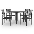 thumbnail image 1 of vidaXL 5 Piece Garden Dining Set, 1 of 8