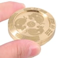 thumbnail image 4 of Juguete de descompresión con forma de moneda de la suerte de metal., 4 of 5