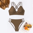 thumbnail image 7 of Bikini Set for Women Sporty Two Piece Swimsuit High Waisted Bottom Tummy Control Bathing Suit Comfortable Swimwear for Beach Activities Vacation Pool Party, 7 of 7