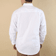 thumbnail image 4 of Camisa Blanca Slim Fit Manga Larga Con Cintilla Para Caballero, 4 of 5