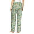 thumbnail image 3 of Xecao Rabbit And Chick Women's Straight Lounge Pajama Pants: The Epitome of Relaxed Sleepwear, 3 of 9