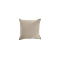 thumbnail image 3 of Ox Bay Gavin 18" x 18" Gold Solid Cotton Adult Decorative Throw Pillow, 3 of 6