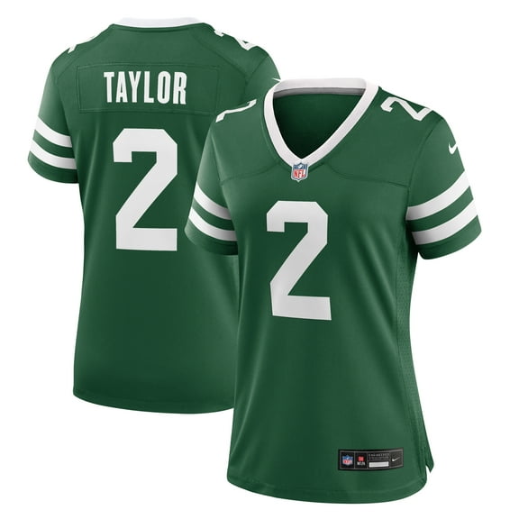 Women's Nike Tyrod Taylor Legacy Green New York Jets Game Jersey