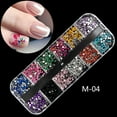thumbnail image 6 of Joernso Mixed Nail Art Tips DIY Rhinestone Decor Rivet Round Ball Beauty Manicure Tool, 6 of 8