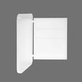 thumbnail image 3 of Metal Framed Medicine Cabinet with Mirror | Perfect for Bathroom, Enhances Bathroom Taste, 3 of 5