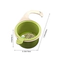 thumbnail image 3 of Kitchen Sink Strainer Basket Hanging Food Scrap Filter for Easy Drainage, Fruit Washing, No Installation Required, 3 of 6