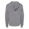 thumbnail image 3 of 9595GF Hanes Alternative Youth Challenger Hooded Sweatshirt Eco Grey YL, 3 of 5