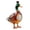 1PCS, variant on 3D Sculpted Duck Vodka Whiskey Bottle, 30th Anniversary 350ml Duck Glass Decanter with Frosted Finish, Whiskey Decanter Container, Unique Transparent Liquor Decanter Gift