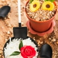 thumbnail image 2 of Black and White Plastic Flower Pot Shovel Spoon - 5" x 1 1/4" - 100 count box, 2 of 2