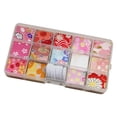 thumbnail image 5 of Crepe Cloth Patchwork Fabric Japanese Style for Birthday Thanksgiving Decor B, 5 of 8