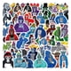 thumbnail image 2 of Paquete de pegatinas Gorillas Tag Anime, vinilo impermeable, 60 unidades, 2 of 3