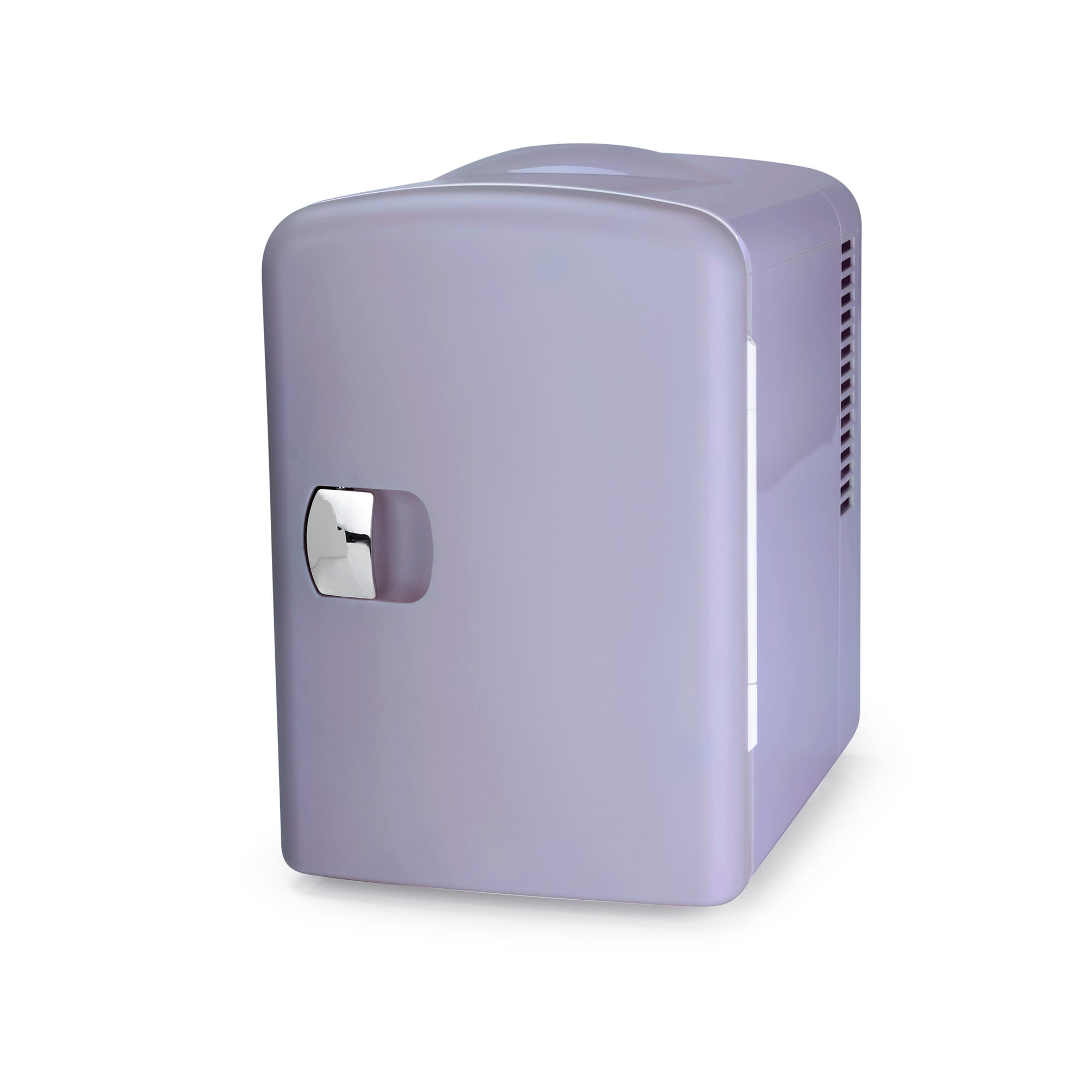 Personal Chiller 6 Can Mini Fridge Beverage and Skincare Refrigerator, Lavender