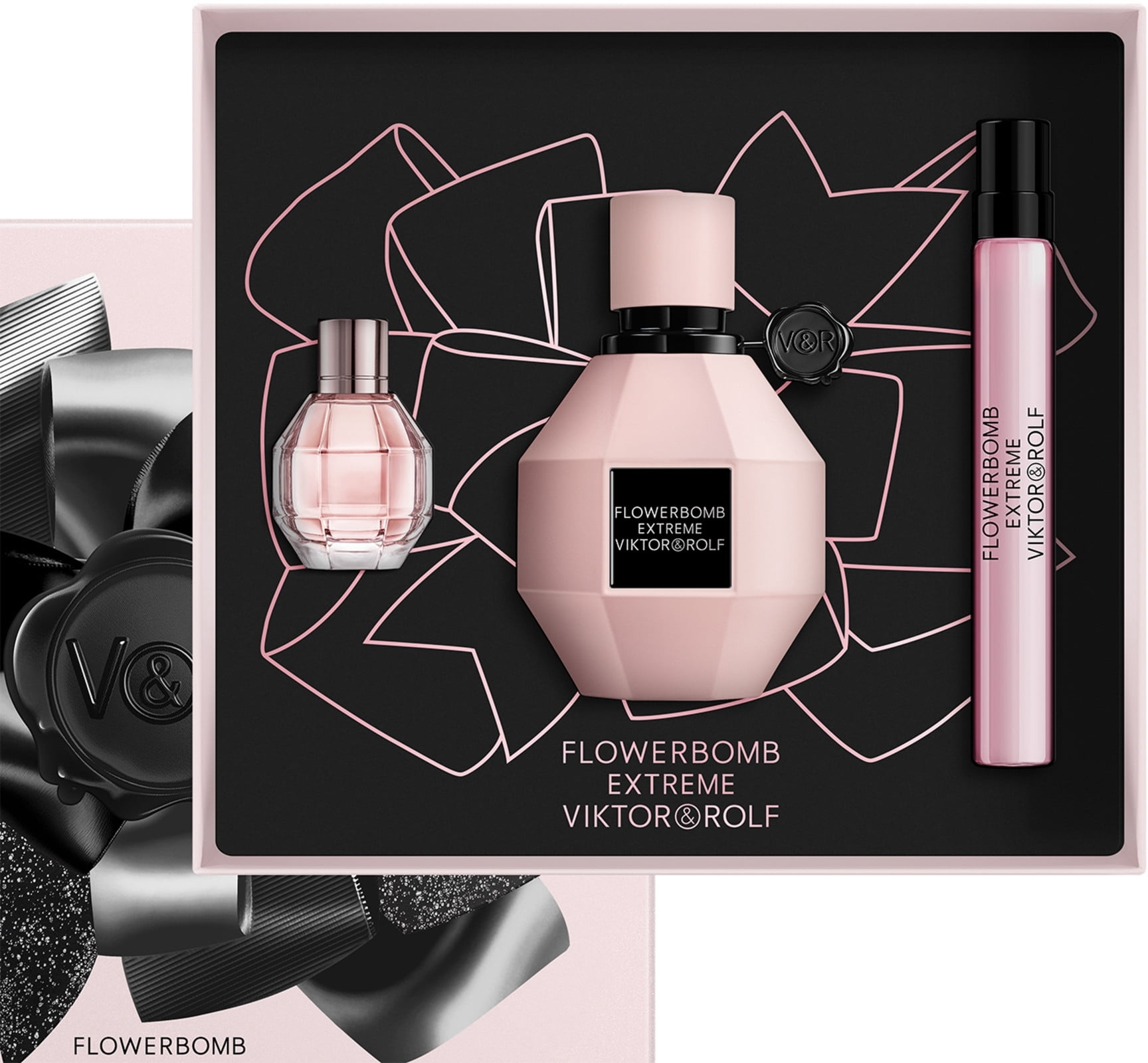 Viktor & Rolf Flowerbomb 3 pc. Eau de Parfum Extreme Fragrance
